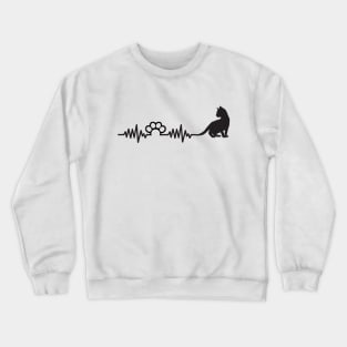 Veterinarian Heartbeat Shirt Crewneck Sweatshirt